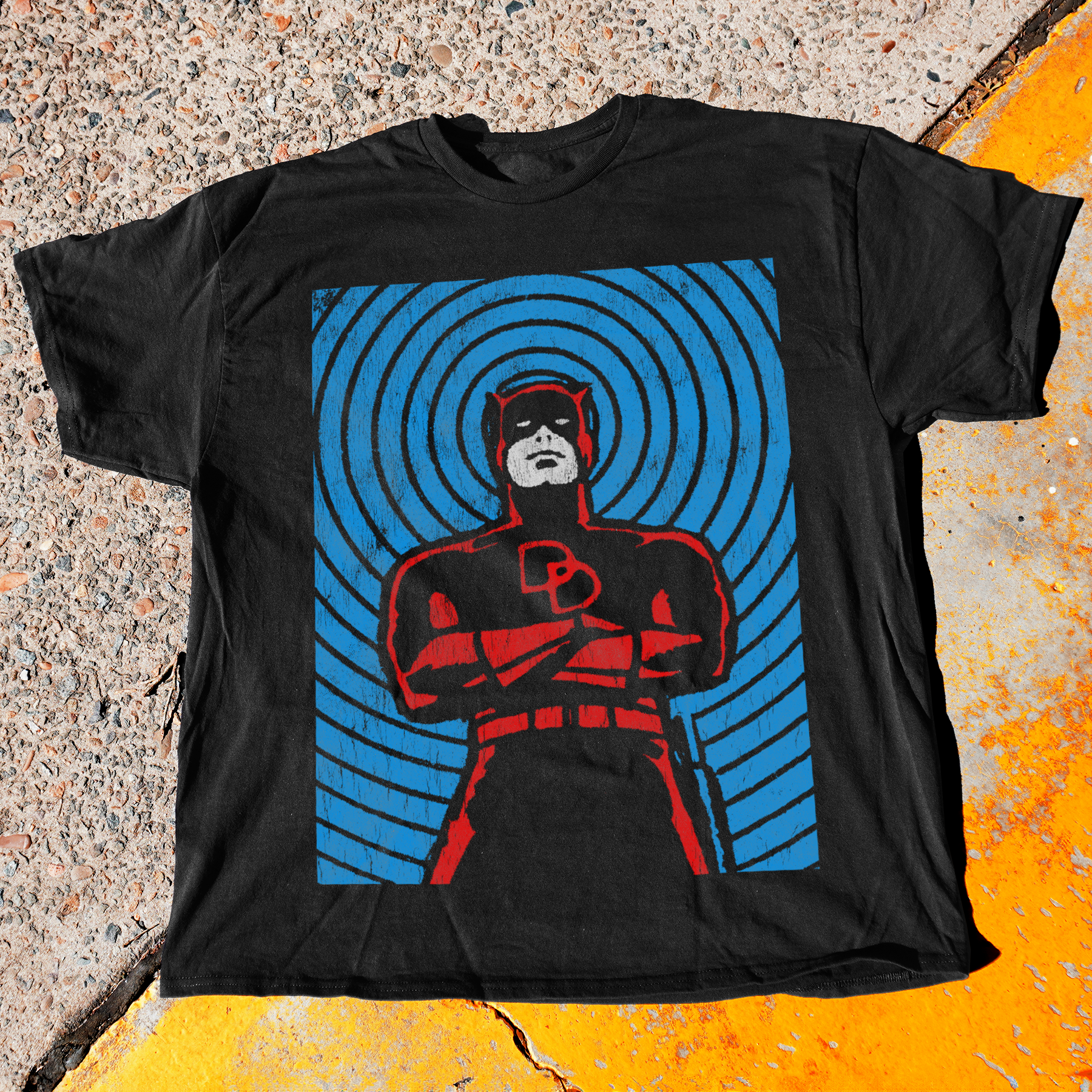 Devil Sense Black T-Shirt by Matt Murdoc
