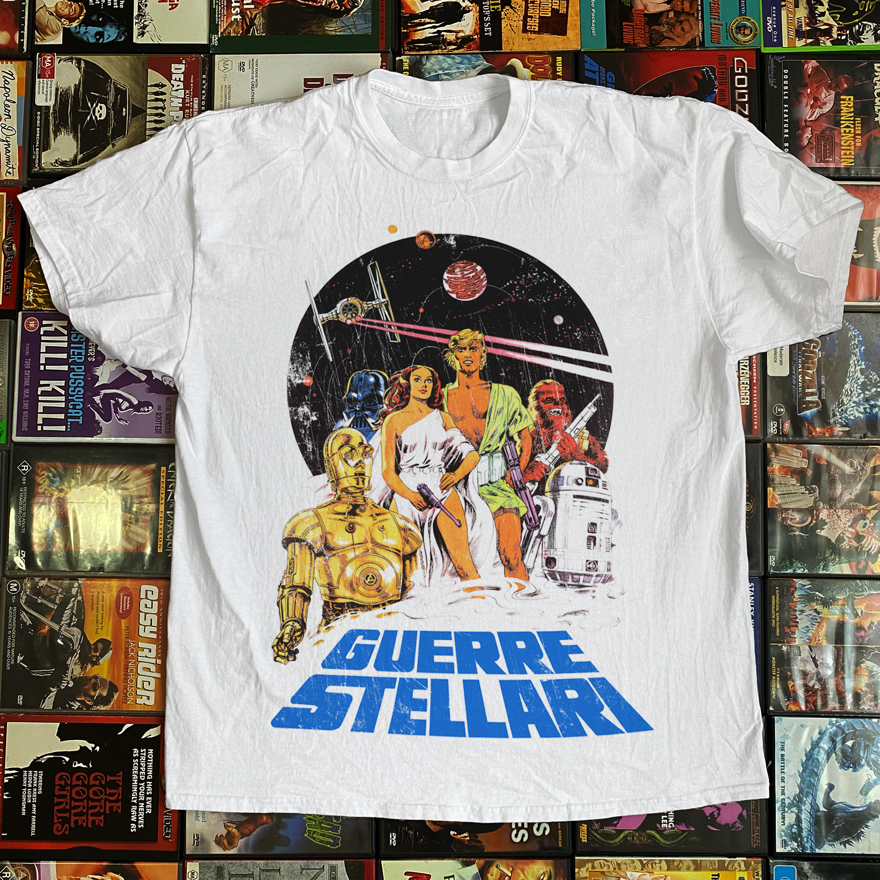 1977 Star Wars Vintage Italian Promo Tee