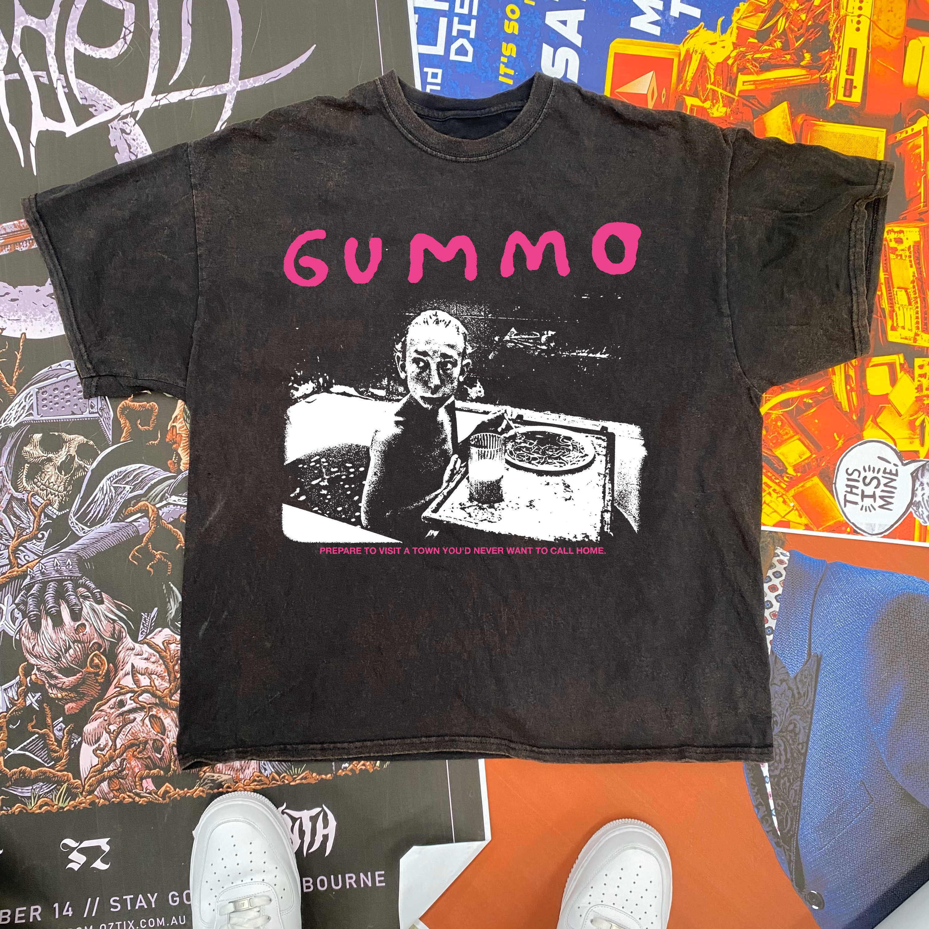 Classic Black Gummo Vintage Tee