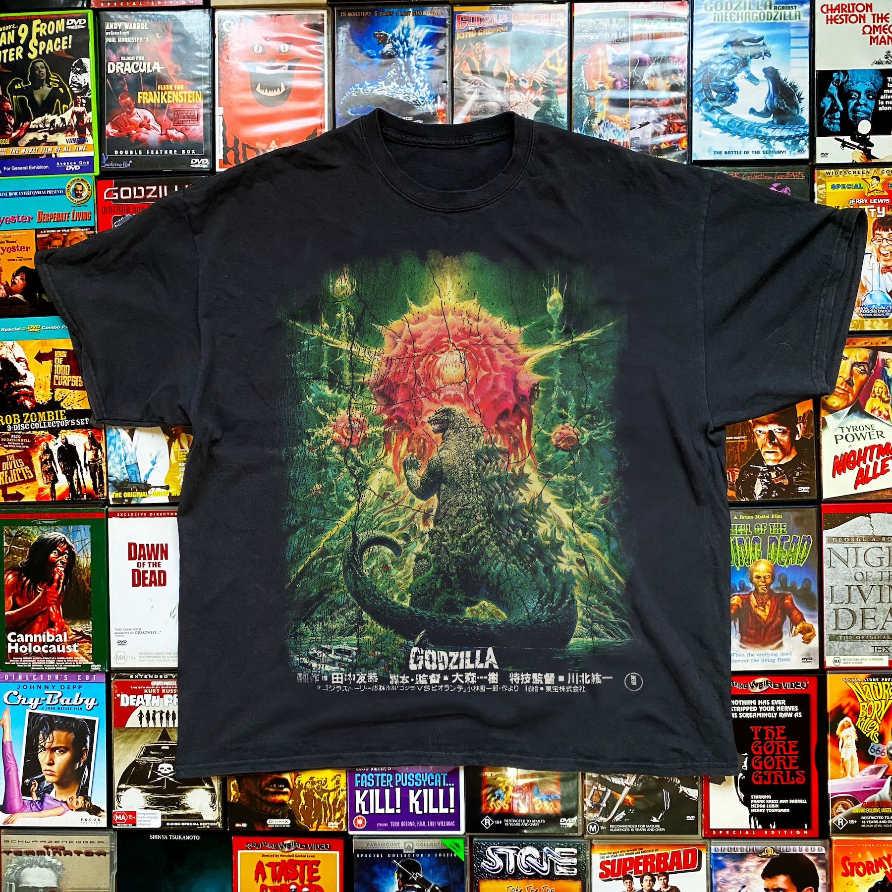 1989 Godzilla vs Biolante Vintage Washed Tee