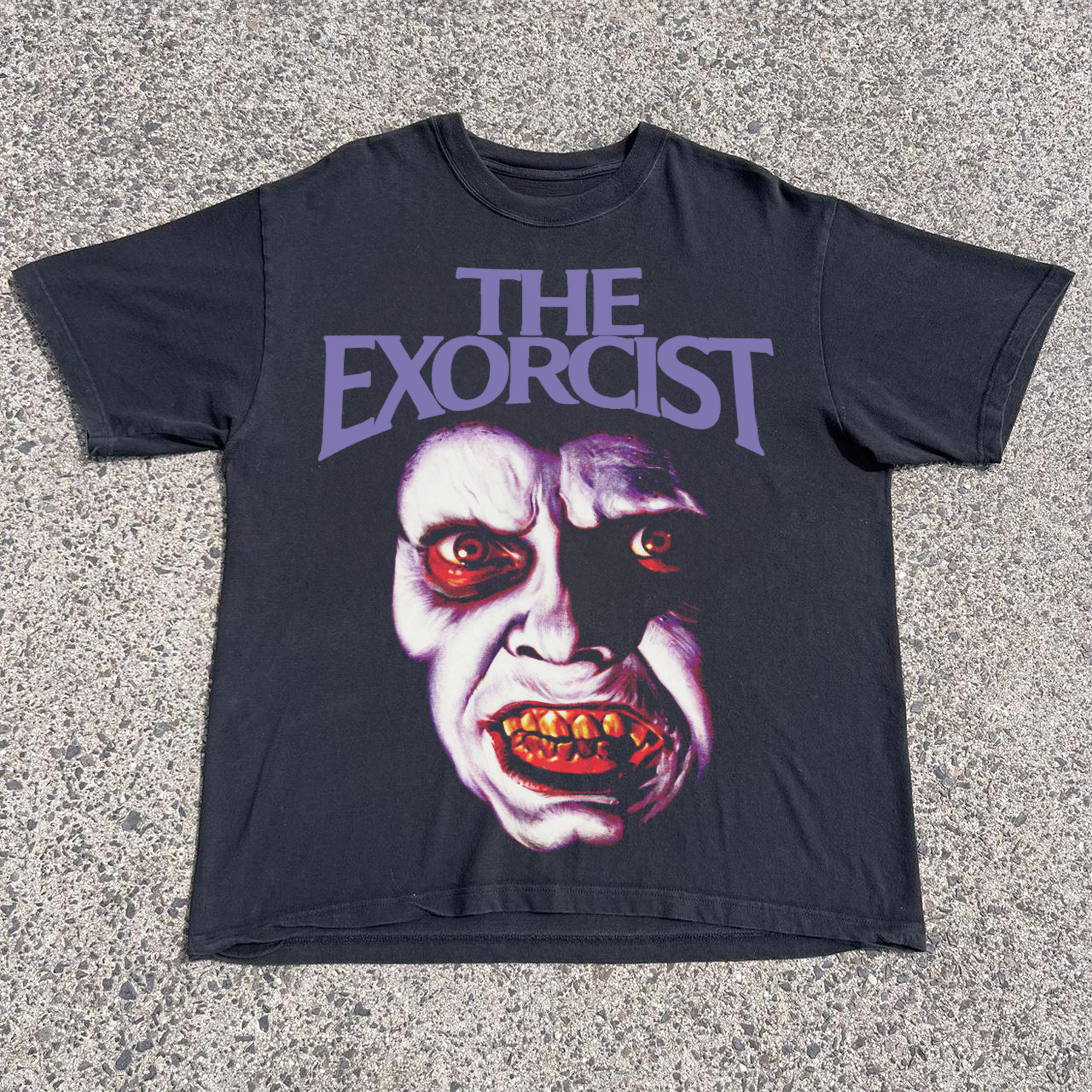 Exorcist 40th Anniversary Black T-Shirt