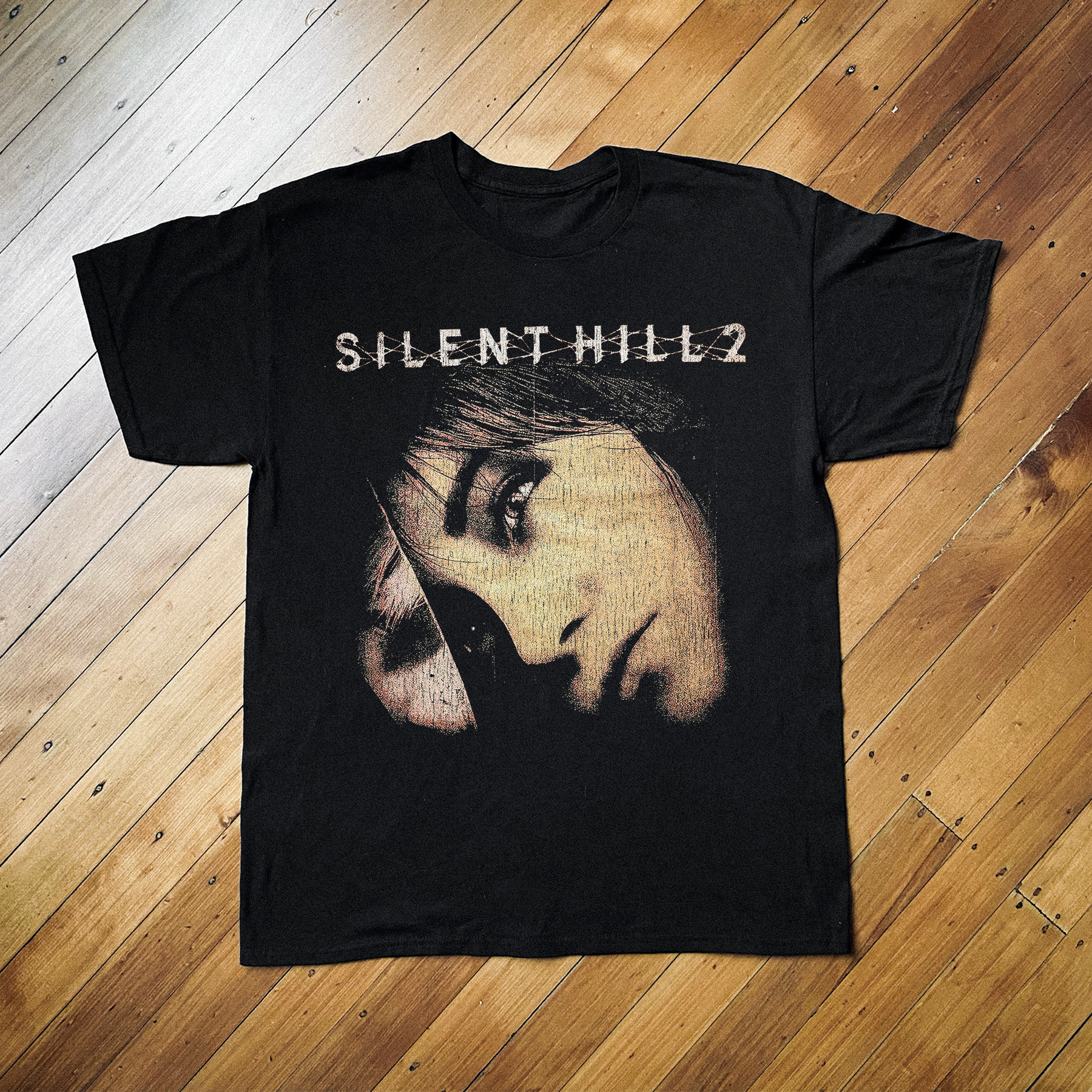 Silent Hill 2 Vintage Black Tee