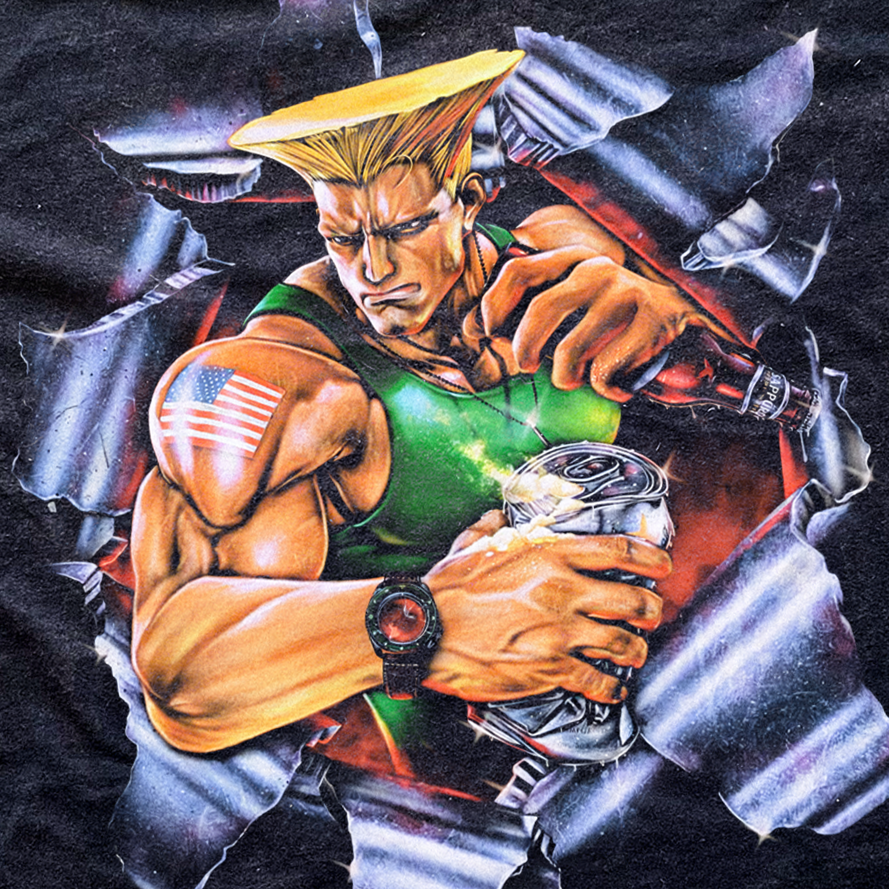 1994 Street Fighter II Turbo Vintage Promo Tee by Capcom