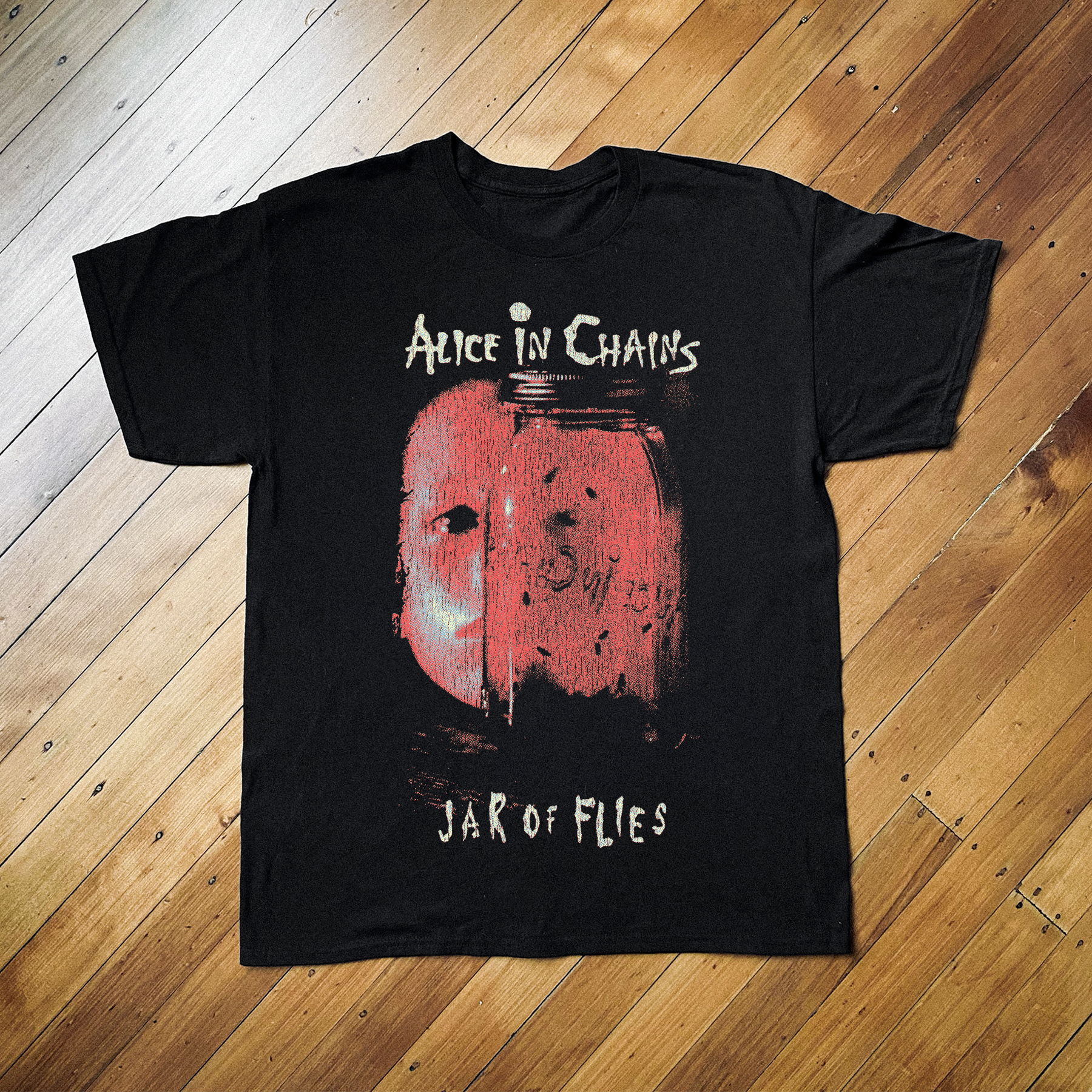 1994 Alice in Chains Jar of Flies Vintage Black Tee