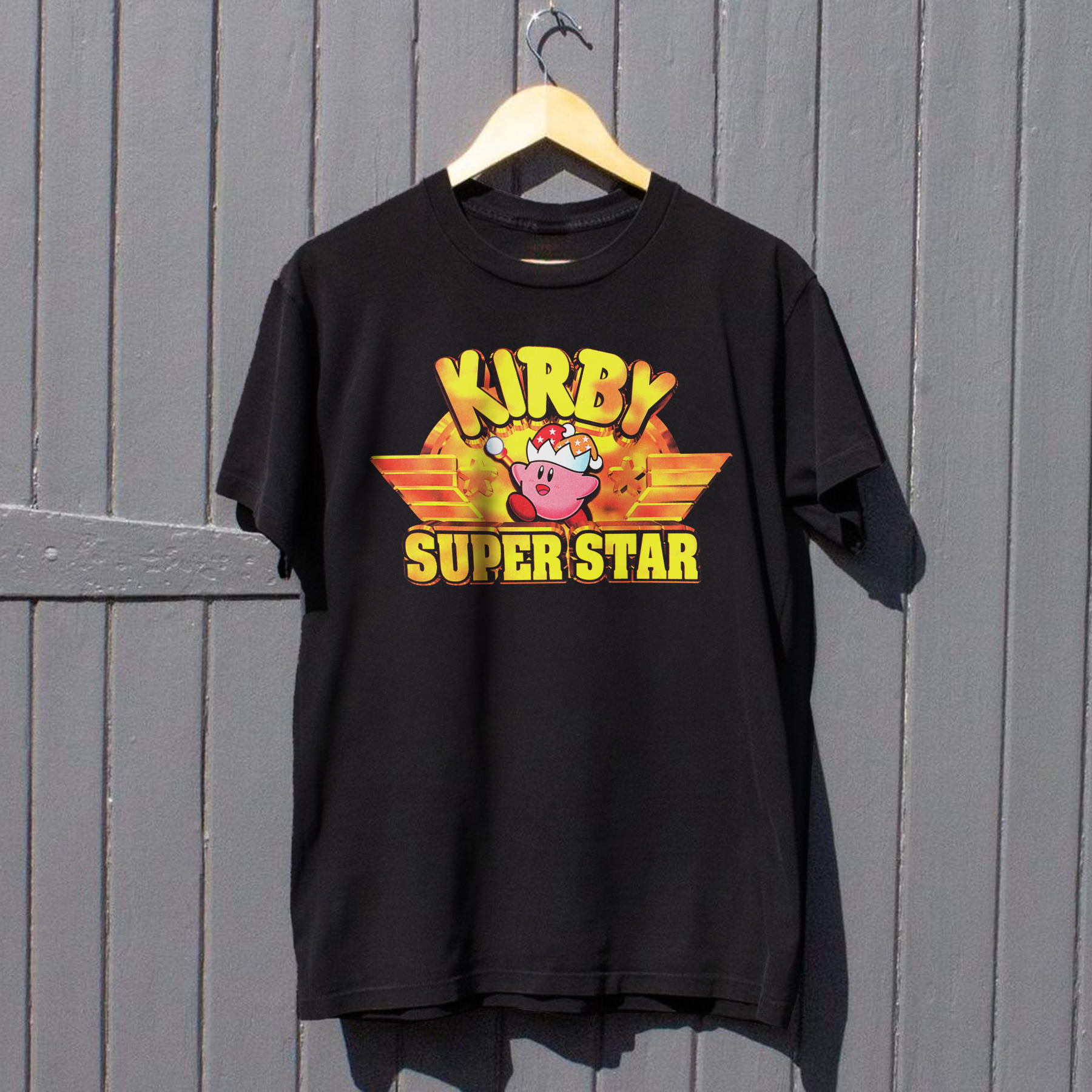 Vintage 90s Super Star SNES Retro Gaming T-Shirt