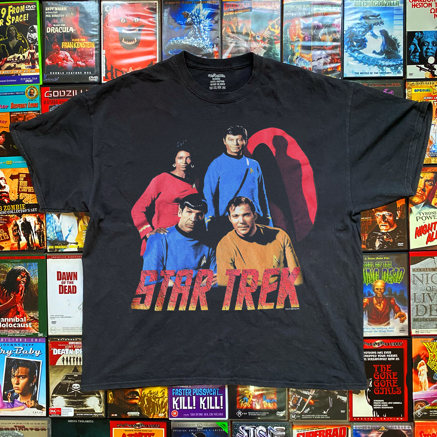 1995 Star Trek Vintage Black Promo Tee