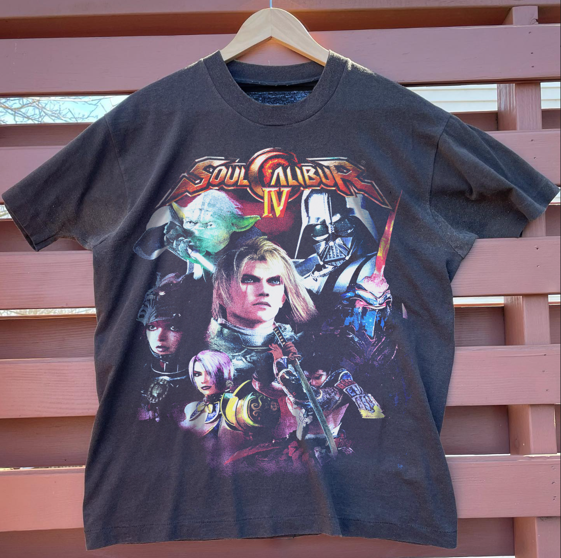 SOUL CALIBUR IV Black Promo T-Shirt (2008)