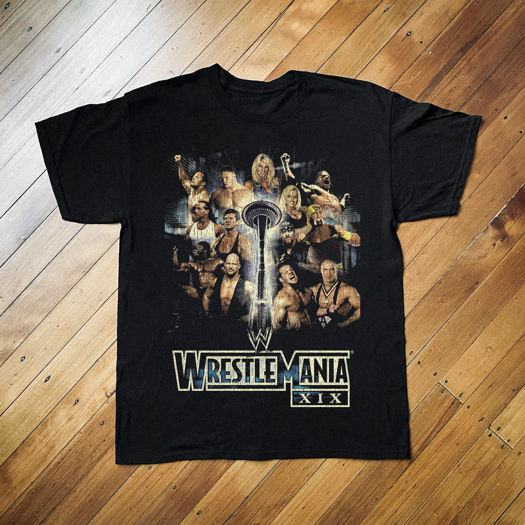 2003 WrestleMania XIX Black Tee