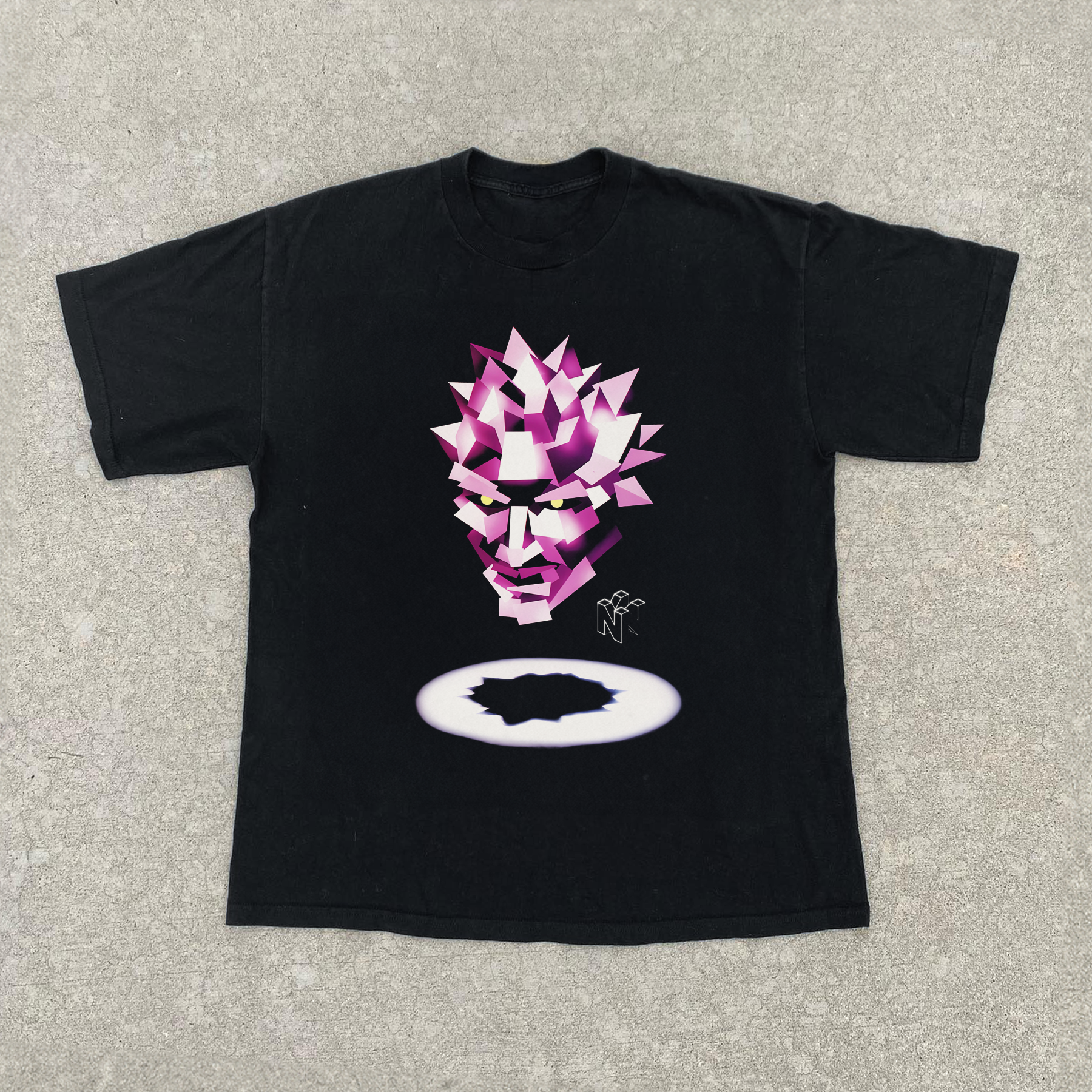 Vintage Poly-Man 64 Black Gaming Tee