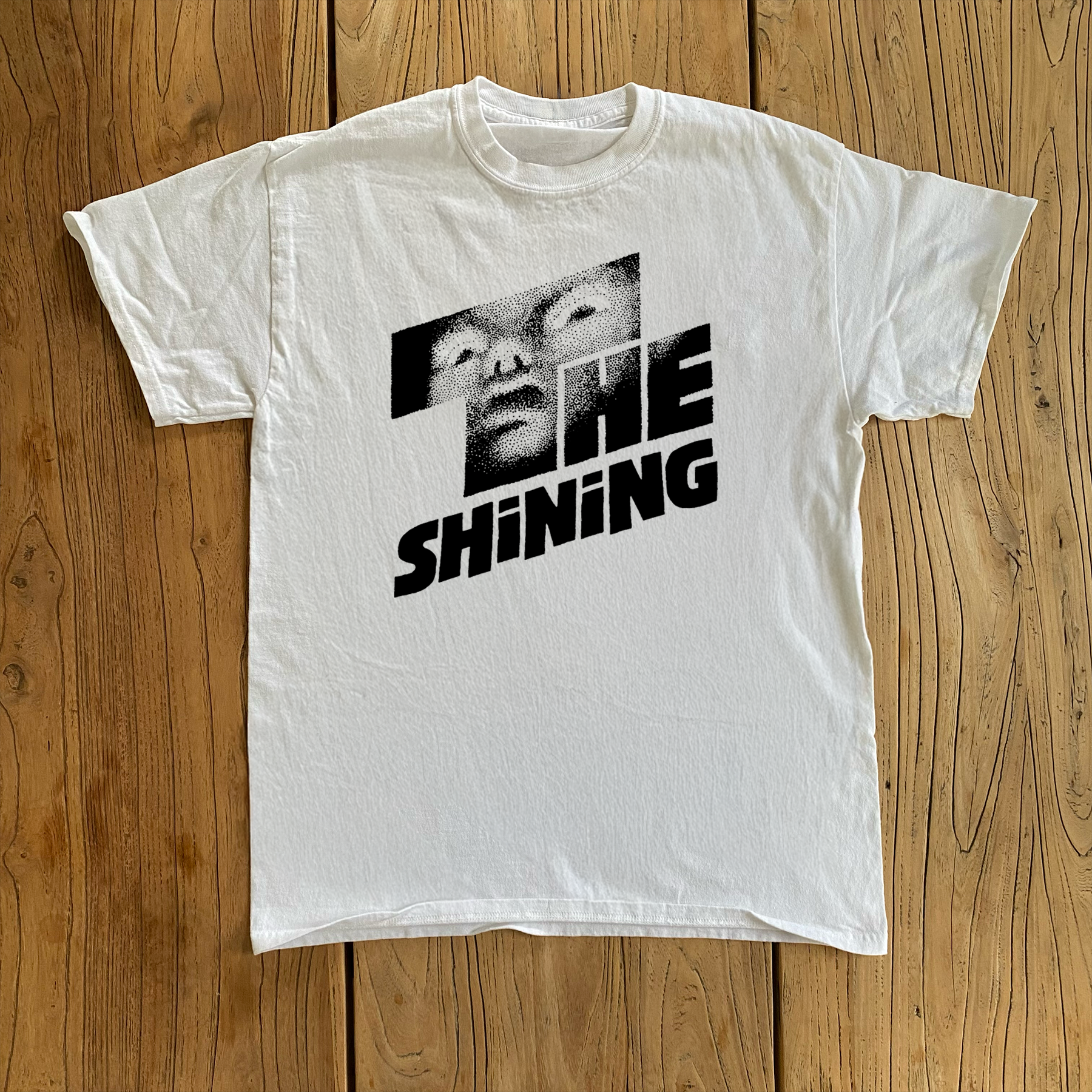 "The Shining" Saul Bass White Graphic Tee