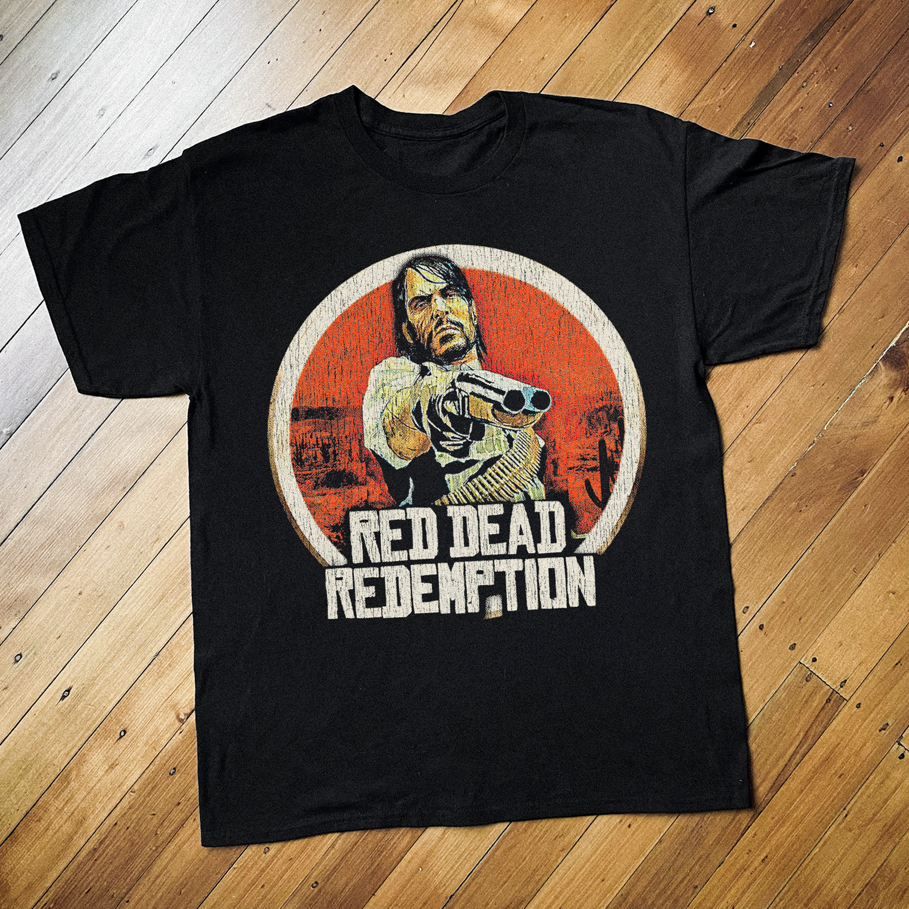Red Dead Redemption Black Graphic Tee
