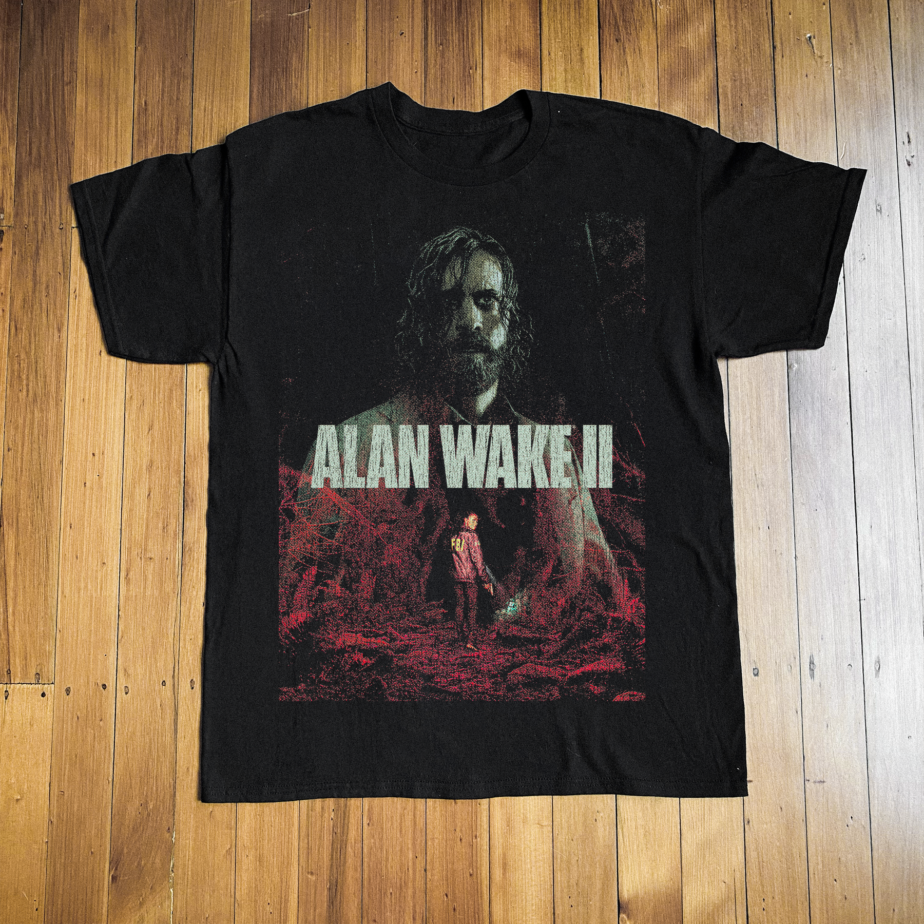 Alan Wake 2 Graphic Black Tee