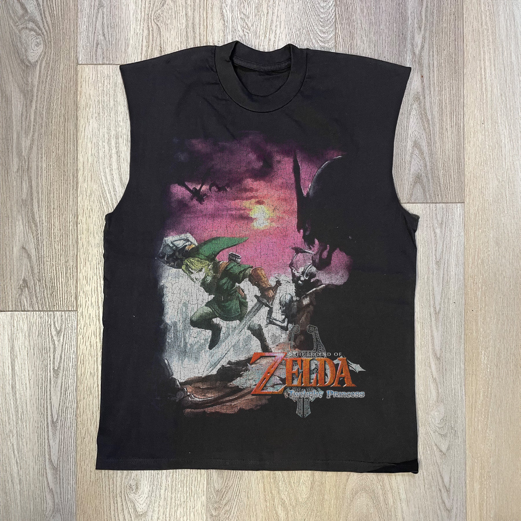 Zelda Twilight Princess Graphic Black Tee