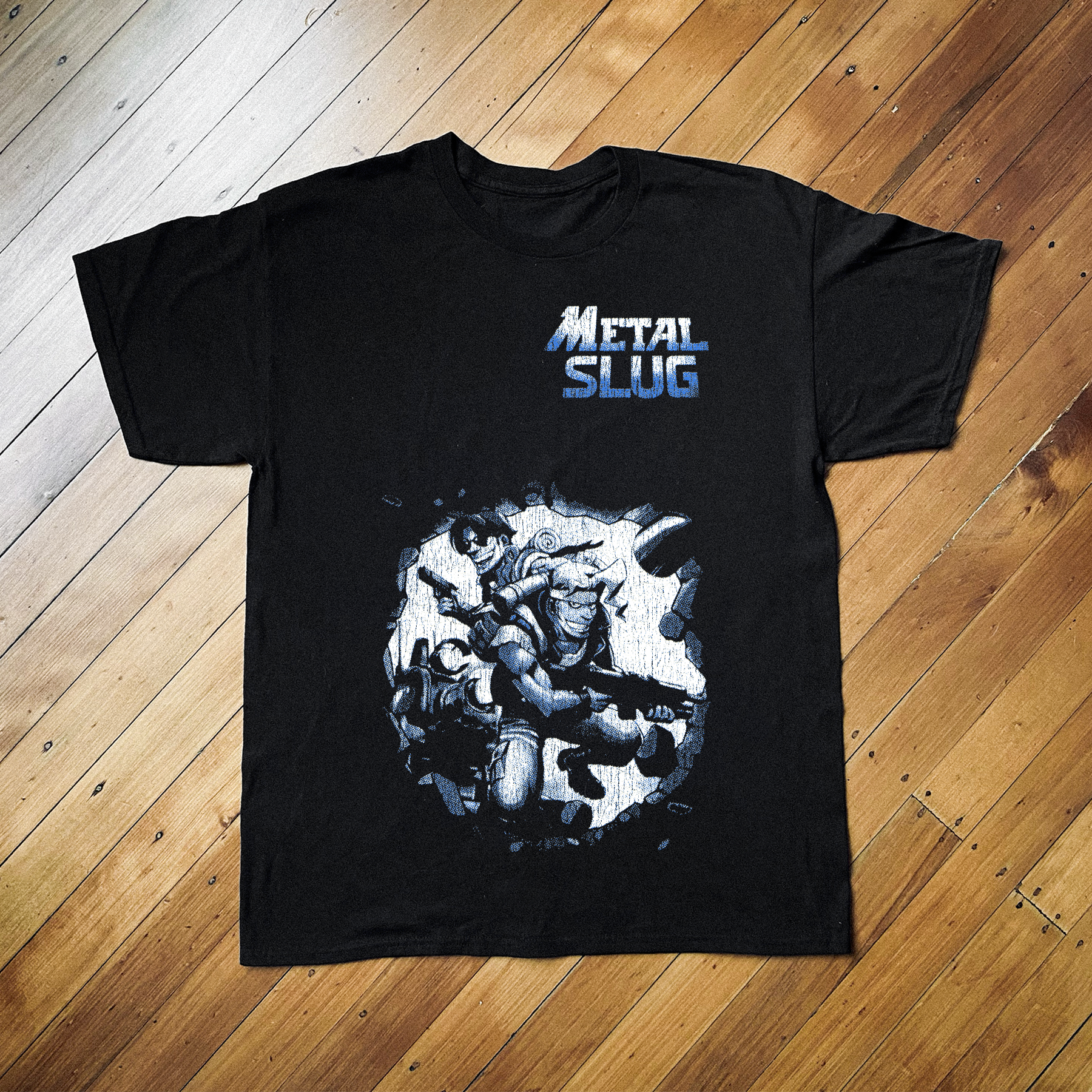 Vintage Metal Slug '96 PS1 Black Tee
