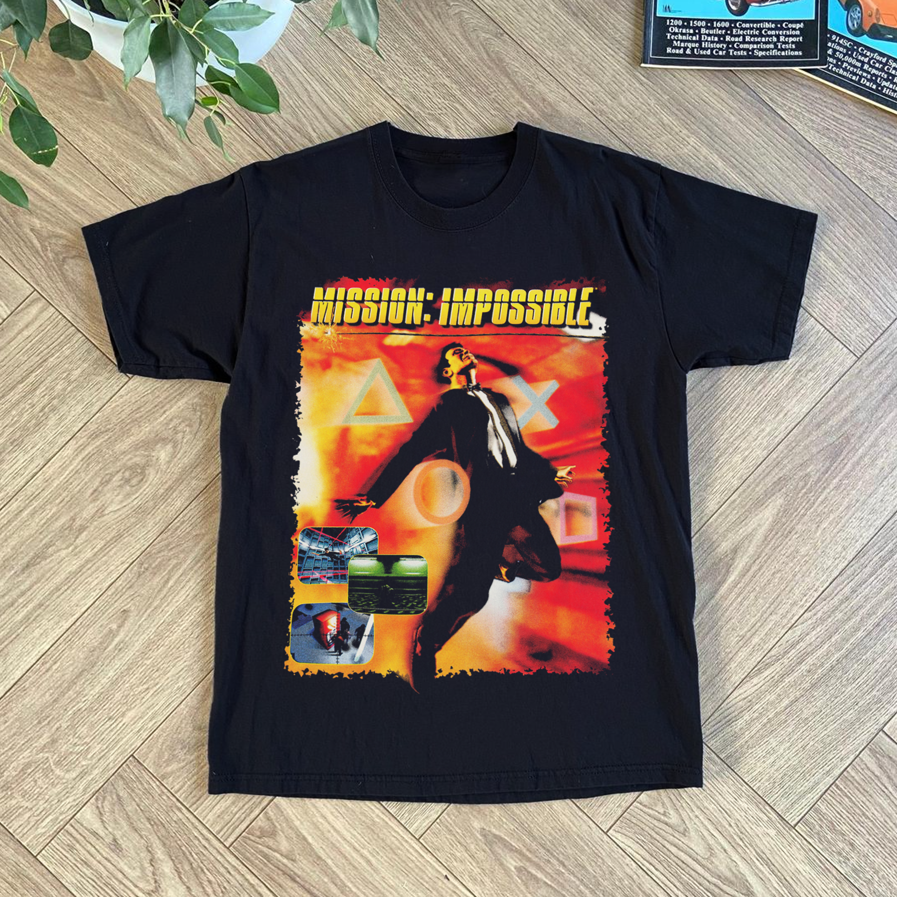Vintage PS1 Black Promo T-Shirt