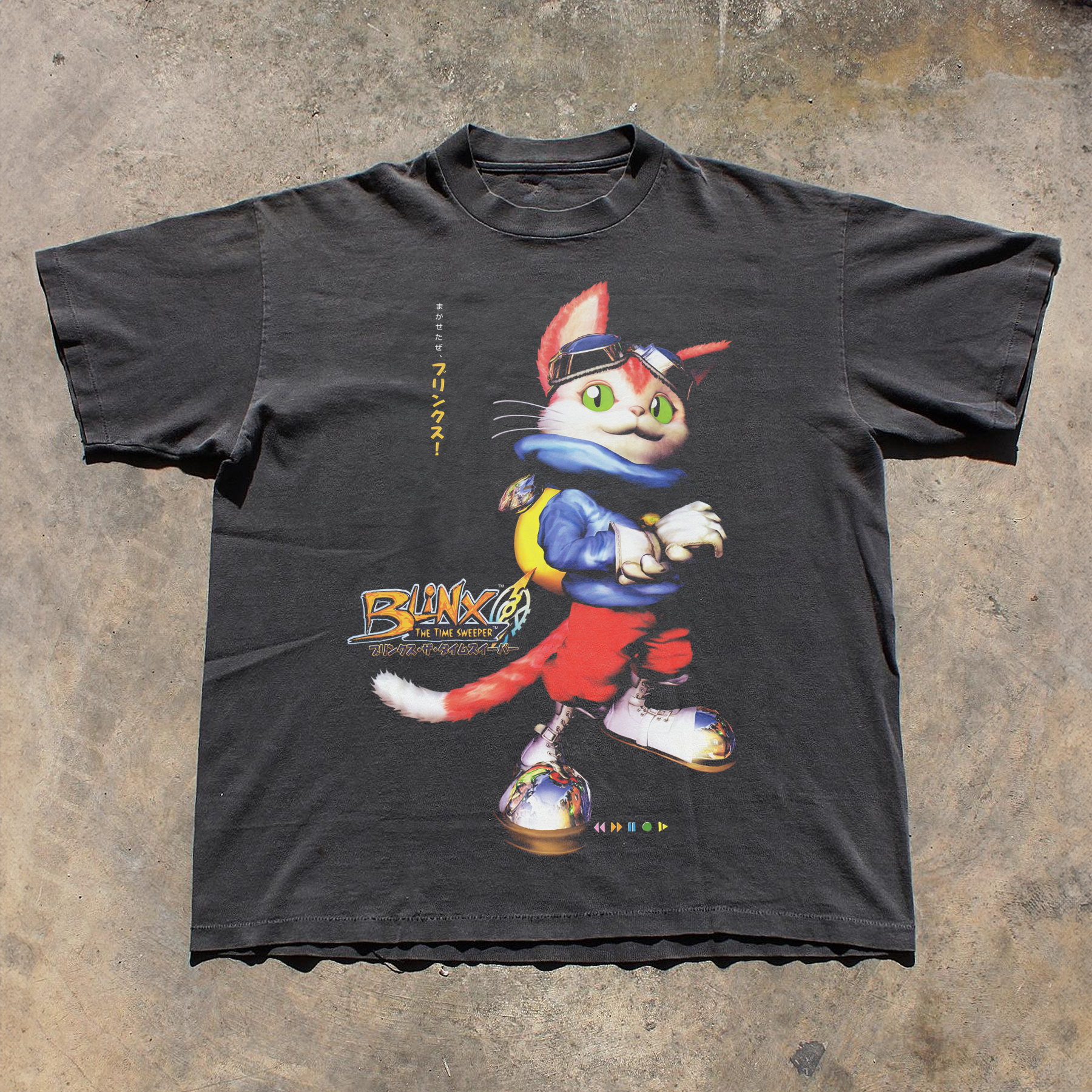 Vintage Blinx the Time Sweeper Xbox T-Shirt