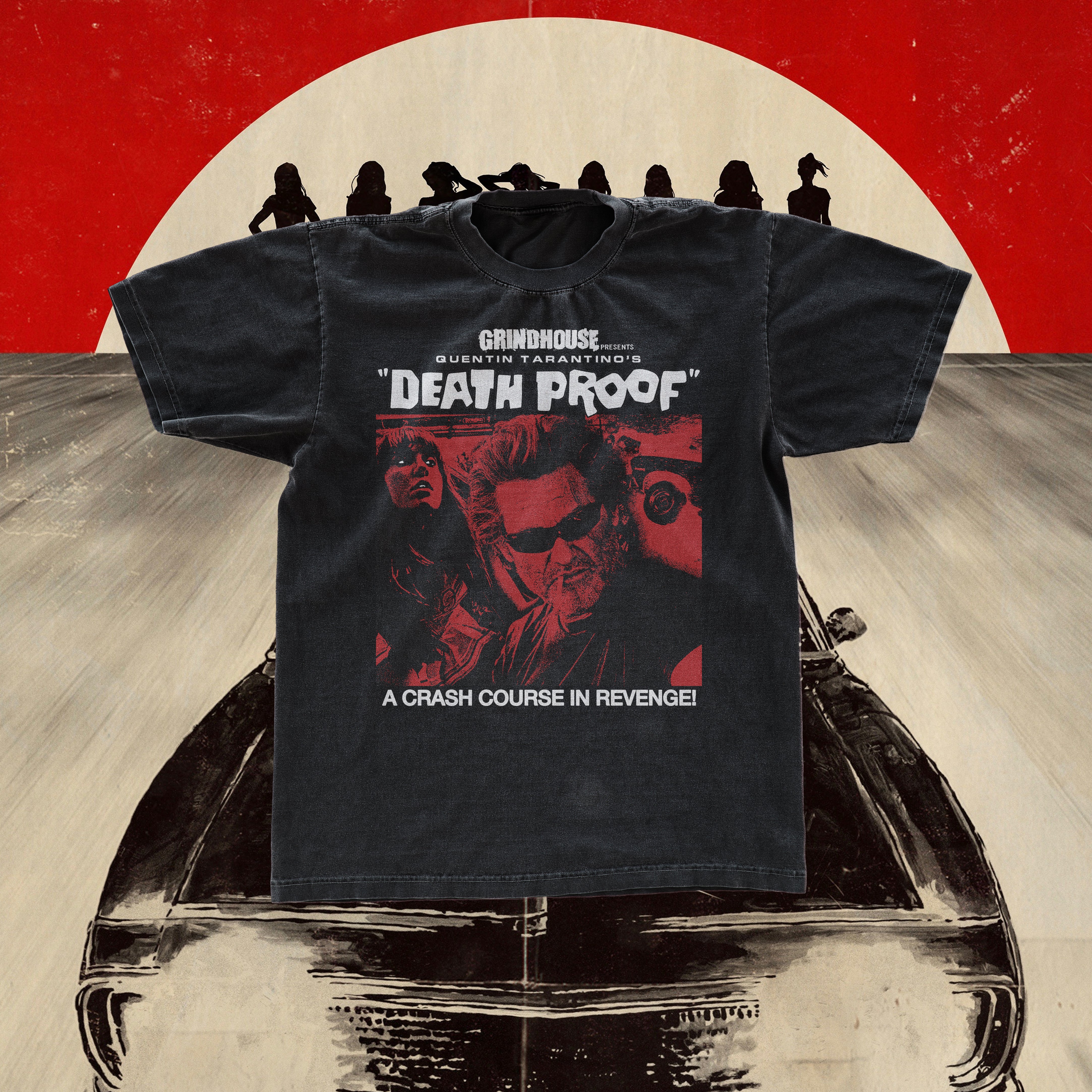 Crash Course Death Proof Black Promo Tee