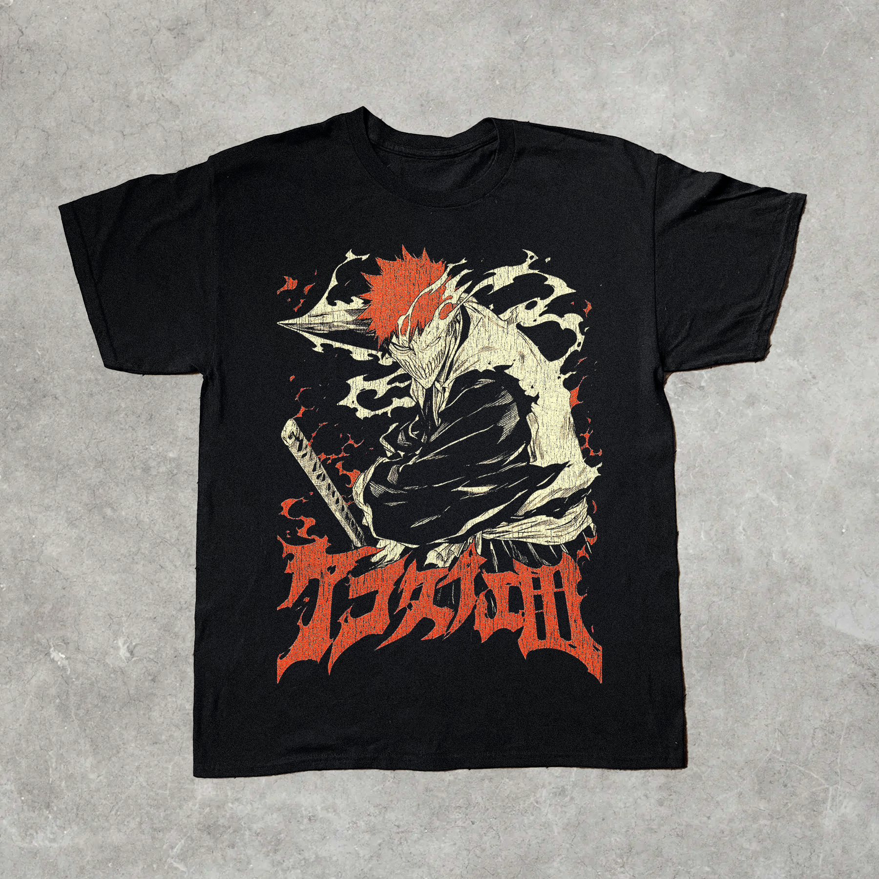2005 BLEACH Graphic Black Tee